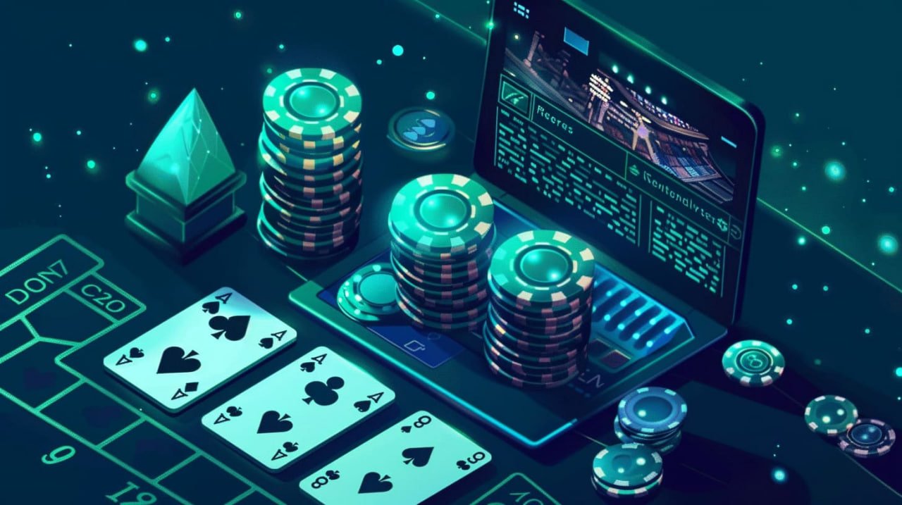 Tampilan pertandingan virtual esports dengan grafis menarik dan dinamis